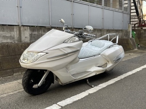 オールホワイトカラー‼︎ 【YAMAHA マグザム】スピーカー２発‼︎ フルカス‼︎