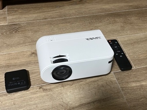 【完了】YABER プロジェクター 小型 7800lm  ＊Bluetooth トランスミッター付き