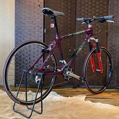 ■ HEAD 1300-S ヘッド 26インチ パープル 27速 カーボン MTB マウンテンバイク 自転車 札幌発 ★の画像