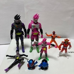 仮面ライダーエグゼイド4体、フォーゼ、キュウレンジャー、すくい人...