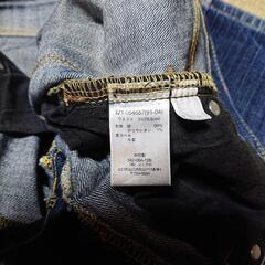 【値下げ中！】ユニクロ クラッシュジーンズ(中古)の画像