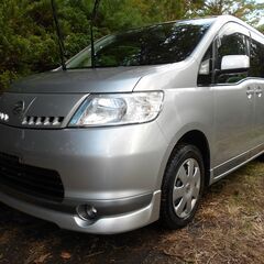 セレナ NC25 4WD ４ナンバー3人乗り車検付き全込29万円 ドラレコ　左電スライド 車検時点検簿全有 プラグ ラジエター交換済 年間税金8800円の画像