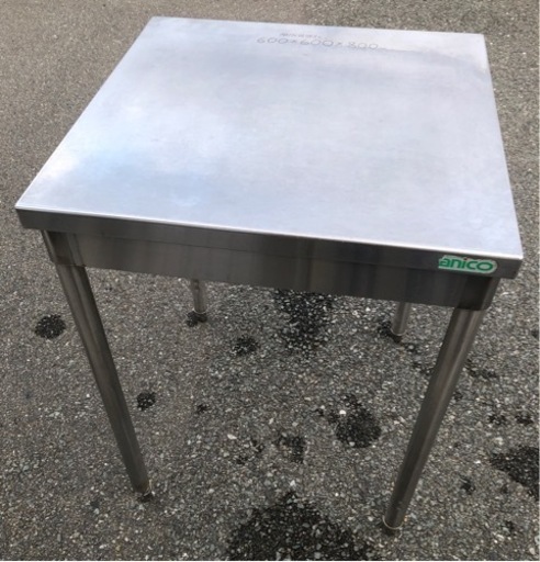 ︎品 タニコー 作業台 600×600×800mm 厨房用品︎ ストア
