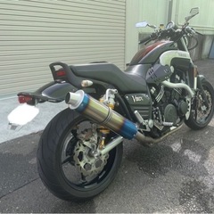 早い者勝ち！ワンオーナー低走行10835km！H19年ヤマハVmaxカナダ仕様！カスタム多数、前後ブレンボ、ゲイル、オーリンズ、Kファクマフラーの画像