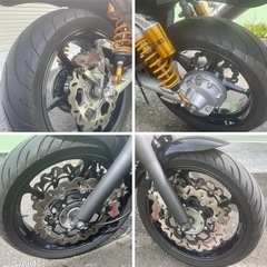 早い者勝ち！ワンオーナー低走行10835km！H19年ヤマハVmaxカナダ仕様！カスタム多数、前後ブレンボ、ゲイル、オーリンズ、Kファクマフラーの画像