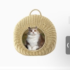ねこ用ちぐら　ハウス　猫ベッドの画像