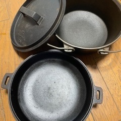 スノーピーク　鉄鍋　ダッヂオーブンの画像