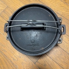 スノーピーク　鉄鍋　ダッヂオーブンの画像