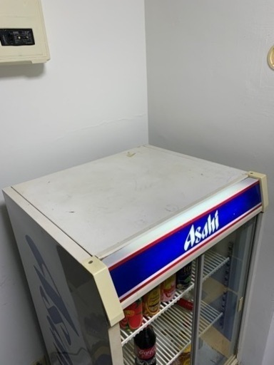 【値下げ】アサヒビール　ショーケース(中古)