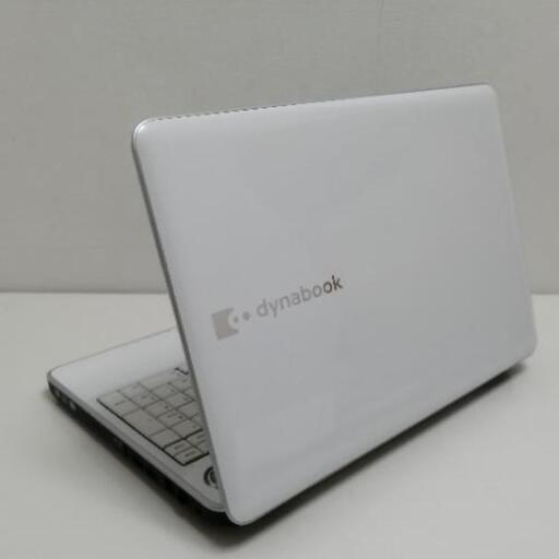 ❤️サポート充実❤️お洒落ホワイト！初心者◎win10Office2016付★東芝