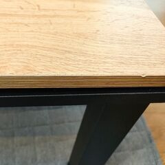こたつテーブル　ヴィンテージ調　90✕50cmの画像