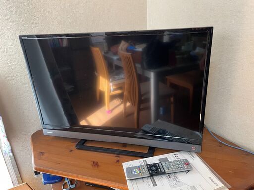 TOSHIBA 2018年製 REGZA 32V31 液晶テレビ 3TB外付けHDD付き 32V型 東芝