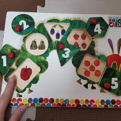 はらぺこあおむし　パズル　木製の画像