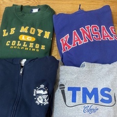 Championなど輸入パーカー/スウェット8着セット！Sサイズの画像