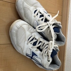 【中古】体育館シューズ　24.5