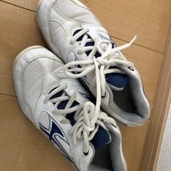 【中古】体育館シューズ　24.5の画像