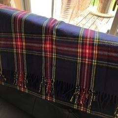 【中古】秋・冬用　ストール　　①の画像
