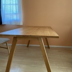 受け渡し終了しました。ダイニングテーブルセット unico/ Dining table