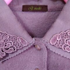 【訳アリ】昭和レトロ　冬物レディースニット３８の画像