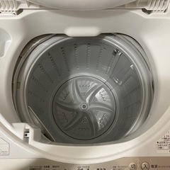 単身用洗濯機　2017年製　の画像