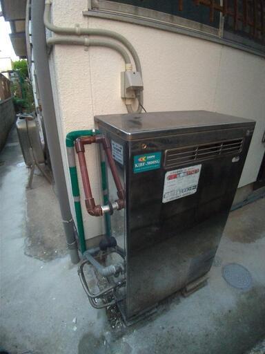 石油給湯器付風呂釜　CHOFU KIBF-3800SG 2000年製