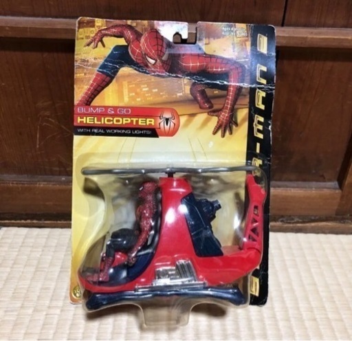未開封 スパイダーマン2 バンプ＆GO ヘリコプター