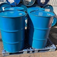使用済み空ドラム缶 廃油入れ ゴミ入れ DIY等にの画像