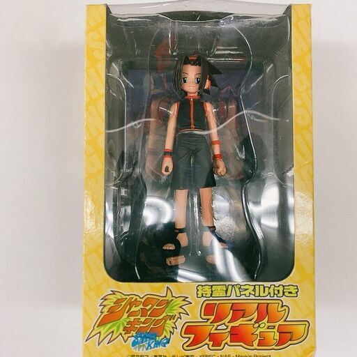 シャーマンキング　リアルフィギュア　麻倉葉　持霊パネル付き　バンプレスト 2500円