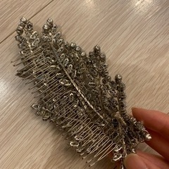 【ハンドメイド】ウェディング ヘッドドレスの画像