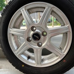 （交渉中）スタットレス　155/65R14 ホイル付き①