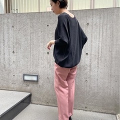 un dix cors(アンディコール) リラクシーなルーズカノコVネックニットの画像