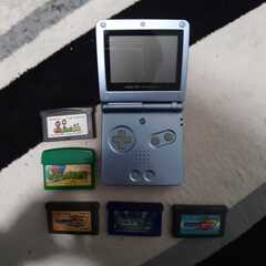 超美品！激レア！ゲームボーイアドバンス SP　GBA　パールブル...