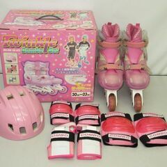 stp-1571　インラインスケート　20～23cm　ピンク　プ...
