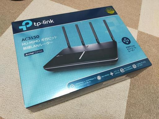 【取引中】TP-Link AC3150\nMU-MIMO 多チャンネル同時通信、高速ルータ