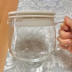 無印良品　無印　耐熱ガラス　ポット　小    約６７０ｍｌの画像