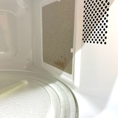 【お取引中】SHARP 電子レンジ/60Hz専用 RE-T3-W6 18年製　省エネ設計 /簡単操作で使いやすい電子レンジ の画像