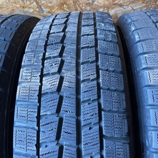 バリ山　DUNLOP ダンロップ　WM01 195/65R16 スタッドレス タイヤ　2016年製　16インチ