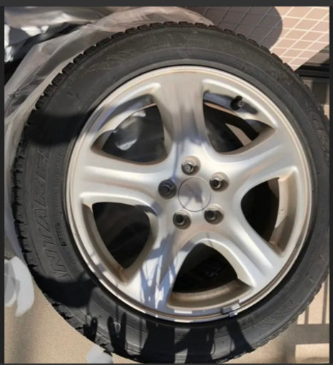 【未使用】スタッドレスタイヤ ホイール付き　4本