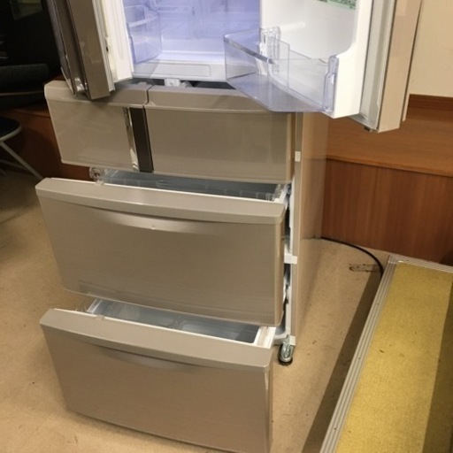 【OCT55】三菱ノンフロン大型冷凍冷蔵庫MR-R47Y-F 456L