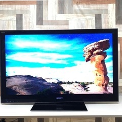 即日受渡❣️名機SONY 46型3D対応 臨場感溢れる大画面17500