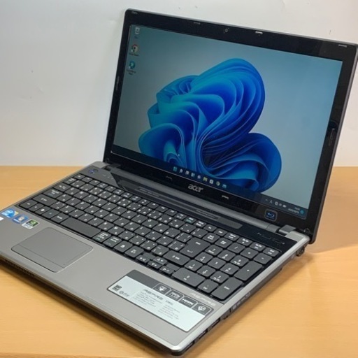 【お取引完了】エイサー Aspire 5745G-N54E/L Core i7 メモリ4G SSD ブルーレイ搭載 Office202