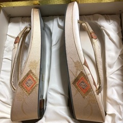 和装　草履とバッグのセット　23.5センチの画像