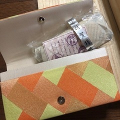 和装　草履とバッグのセット　佐賀錦　23-23.5センチの画像