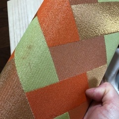 和装　草履とバッグのセット　佐賀錦　23-23.5センチの画像