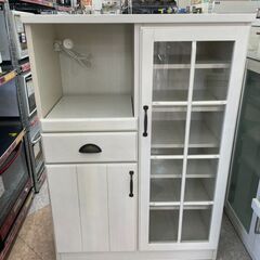 ⭐NITORI(ニトリ) ミランダ2面レンジボード ?定価￥39,900? おしゃれな貝ハンドル フレンチカントリーテイスト⭐