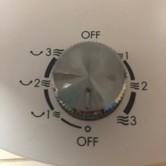 ニトリ扇風機　白いの画像