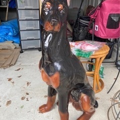 ドーベルマン　オブジェの画像