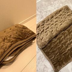 ニトリ 置くだけ簡単　敷きパッド　シングル1枚 ピローパッド2枚...