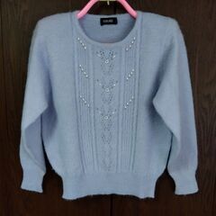 昭和レトロ　冬物レディースニット４３