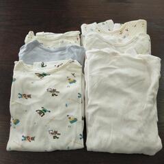 新生児用肌着　19枚セット　まとめ売り　短肌着　長肌着　コンビ肌着の画像
